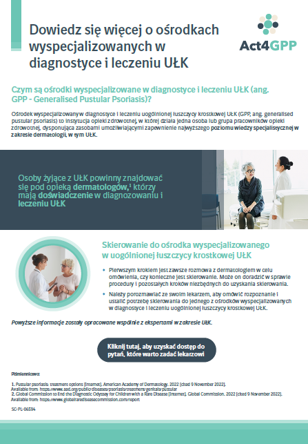 Dowiedz sie wiecej o osrodkach wyspecjalizowanych w diagnostyce i leczeniu UŁK